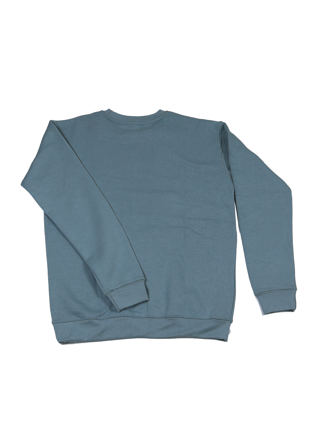 Unisex Blue Crew Neck Sweatshirt – Soft Fleece Winter Wear | Casual Warm Pullover