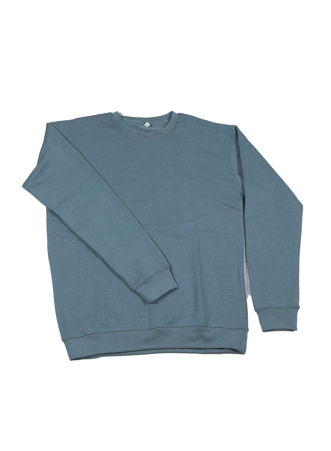 Unisex Blue Crew Neck Sweatshirt – Soft Fleece Winter Wear | Casual Warm Pullover