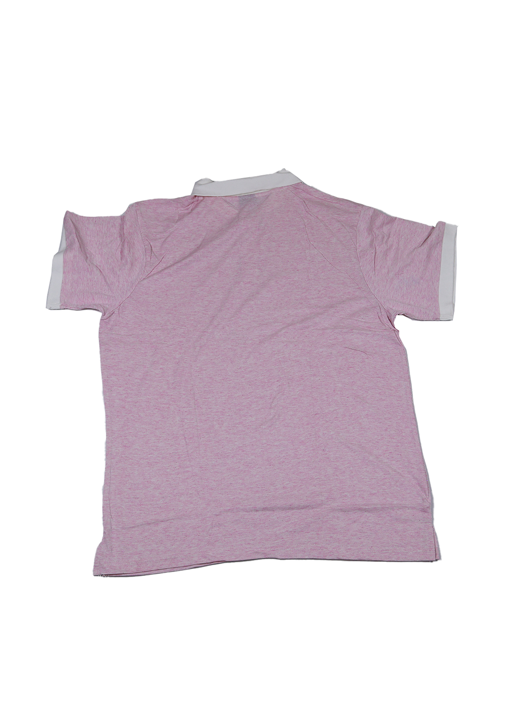 Men’s Pink Polo Shirt – Soft Cotton Blend Summer Wear | White Collar Casual Polo