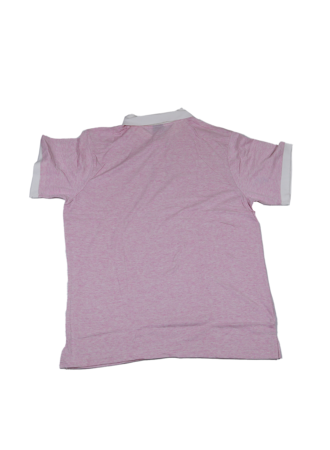 Men’s Pink Polo Shirt – Soft Cotton Blend Summer Wear | White Collar Casual Polo
